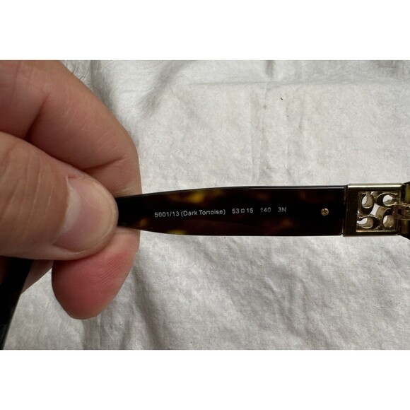 Coach HC 8012 Hope 5001/13 Oval Dark Tortoise Sunglasses 53-15-140 Frame Only - Picture 6 of 8